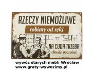 wywóz,utylizacja starych mebli Wrocław