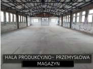 Hala/Magazyn Hala produkcyjna - DO WYNAJĘCIA