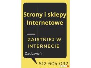 Strony i sklepy Internetowe- zaistniej w Internecie.