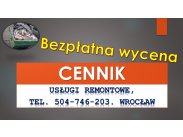 Remont łazienki, skucie kafli, tel. 504-746-203, Wrocław. ...