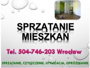 Sprzątanie po wynajmie, tel. 504-746-203. Wrocław, cennik....