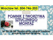 ​Tanie pomniki z tworzywa sztucznego, cena, tel. 504-746-2...