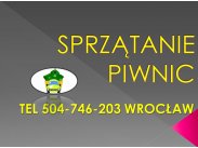 ​Sprzątanie strychu, garażu, cena tel 504-746-203, Wroc...