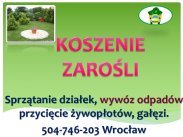 Koszenie działki, tel 504-746-203, przycięcie żywopłotu,...