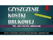 ​Usuwanie plam z kostki brukowej, cennik tel. 504-746-203,...