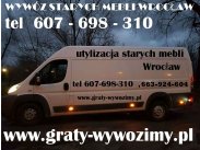 Wywóz starych mebli z mieszkań Wrocław,opróżnianie mies...