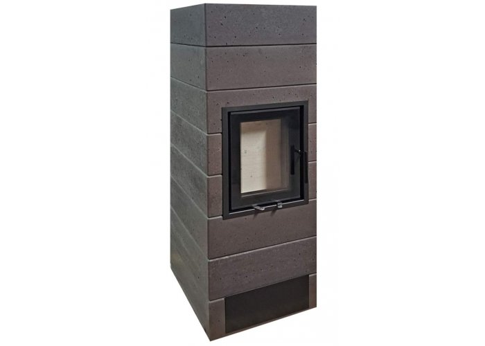 Hybrydowy akumulacyjny piec kominkowy bez prądu.