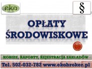​Opłaty środowiskowe, tel. 502-032-782. za paliwa, spal...